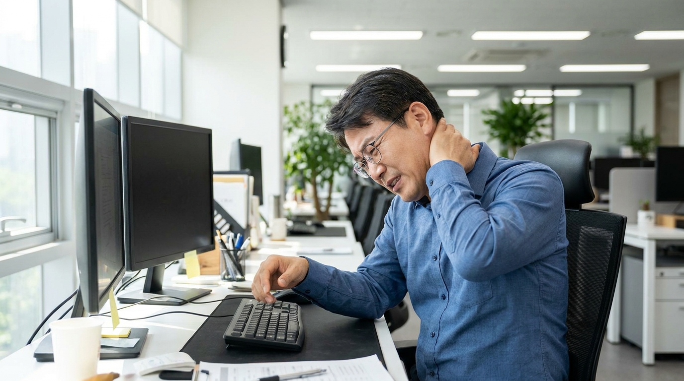 경추 척추증성 신경근병증 바디올한의원 진료